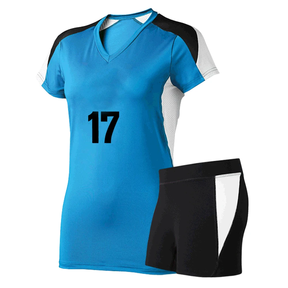 Men Volleyball Uniform Sports Can Custom Sublimation Breathable Volley Ball Clothing Volleyball Jersey and Short