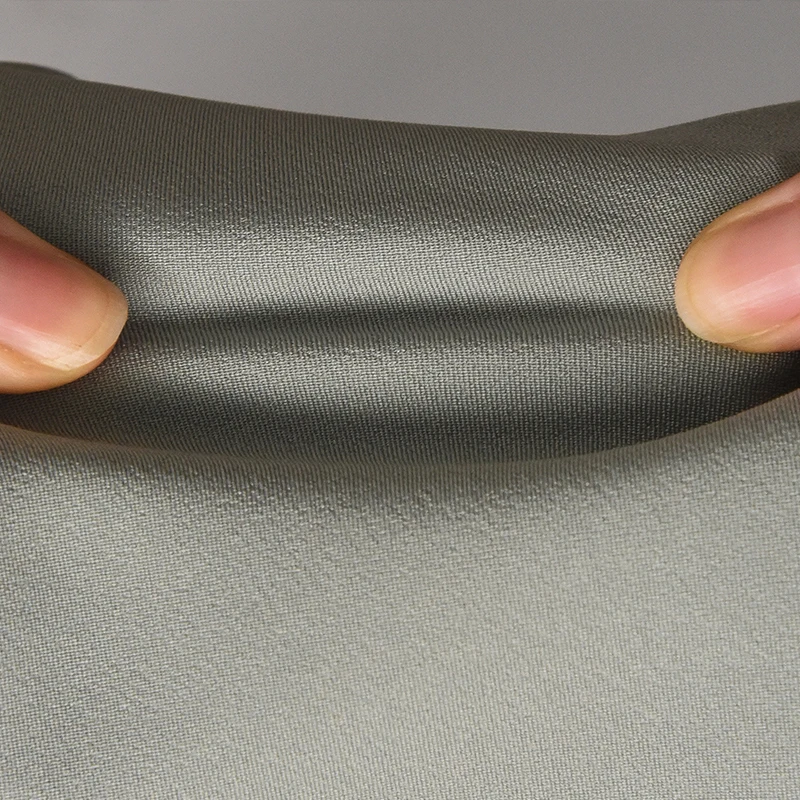 
High Density Ultra-thin Elastic Silky Smooth 87% Nylon 13% Spandex Fabric 