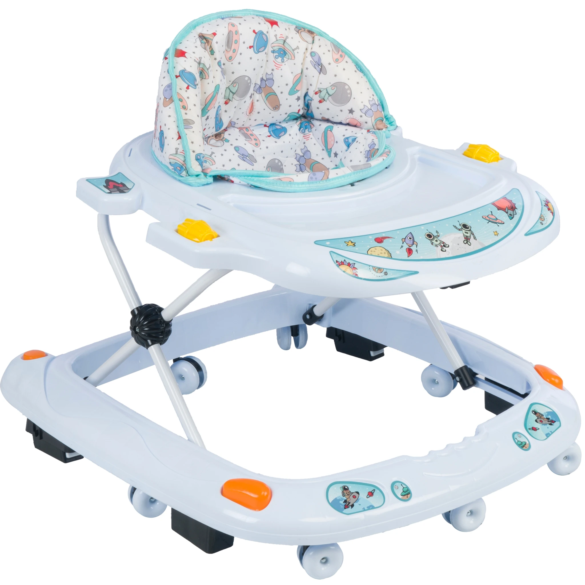 New Baby Walker Multi Colors Musical Light Botton Toys Toddler Carrier Walker Trend Smart Activity Table Wholesale OEM Turkey