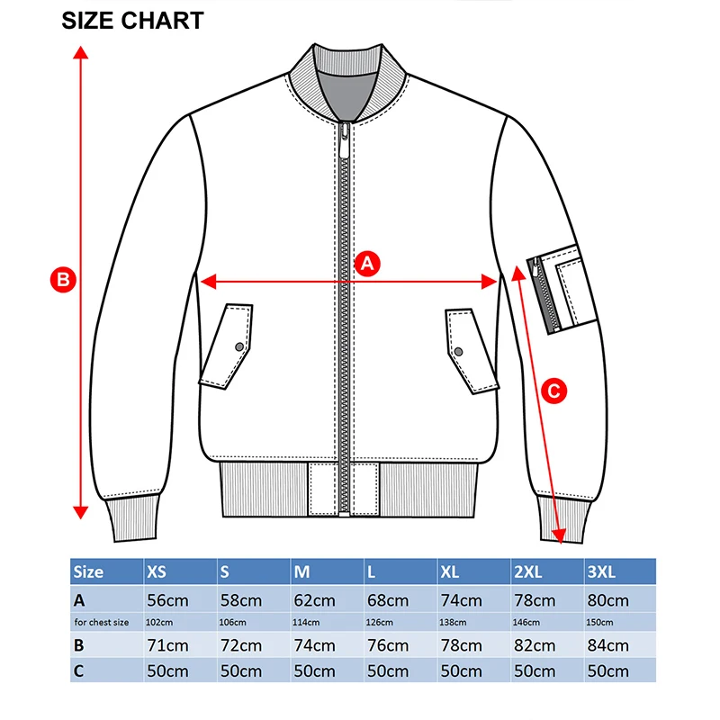 Bomber Jacket Clothing Manufacturers Custom Fashion Aviator LOGO Men
