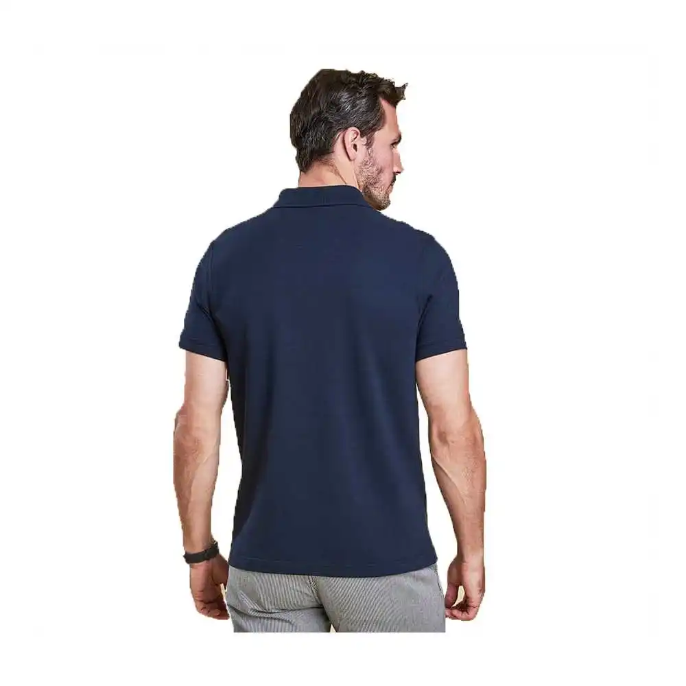  Деловая одежда рубашки поло Королевский синий цвет повседневные для гольфа с коротким рукавом