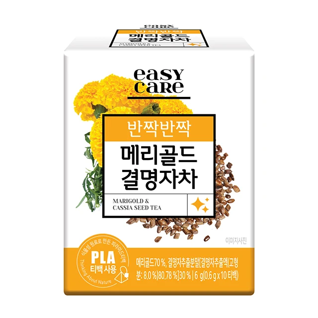 
Korean Recently Hot Ongoing Homecafe Beverage Korean Traditional Tea Marygold & Cassia Seed Tea Bag 10T Made In Korea 