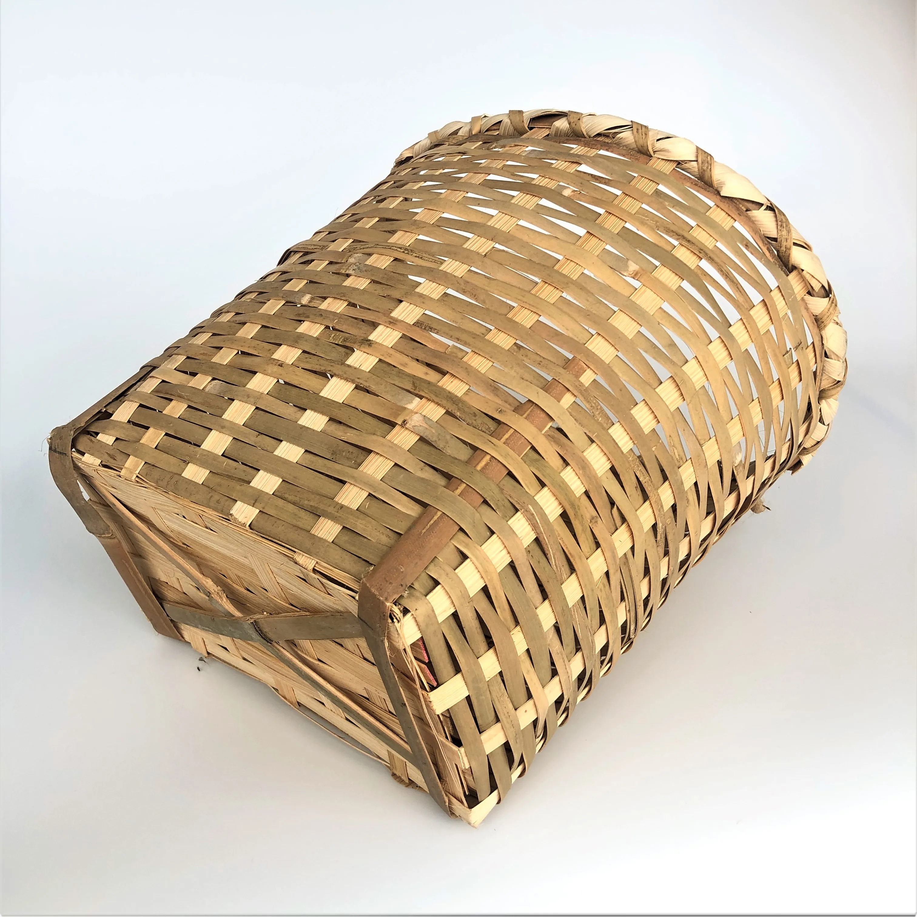 Hot Selling High Bamboo Woven Food Fruit Basket Japan Standard