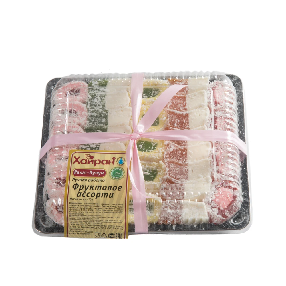 Фрукты, турецкий удовольствие, смешанные конфеты, сладкий фруктовый вкус, таблетки, коробка для конфет, упаковка «hairan», обычный из России, 490000 коричневый