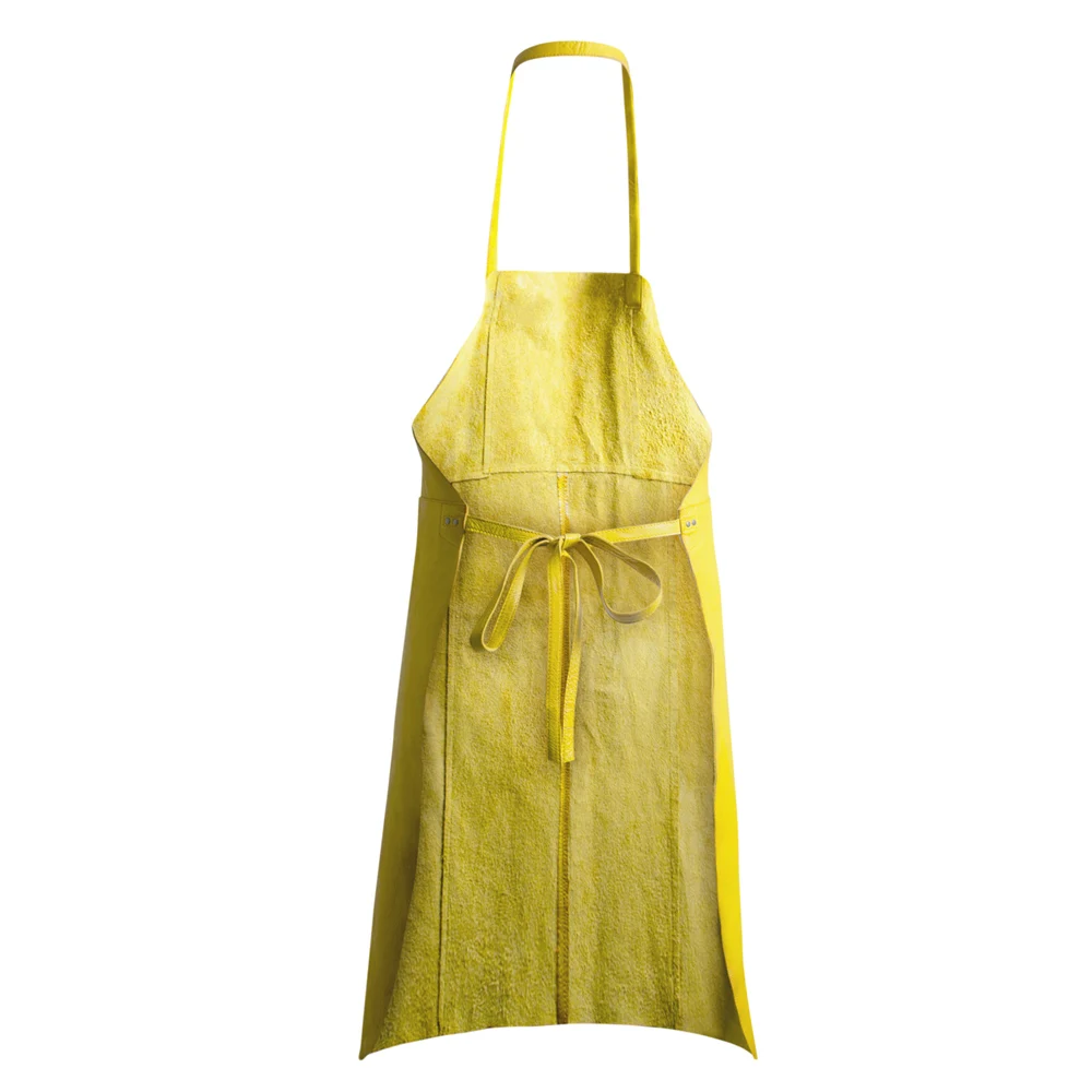 Premium Handmade Leather Welding Apron XL Size Design for Men Comfortable Chef Cooked Kitchen Factory Restaurant Use