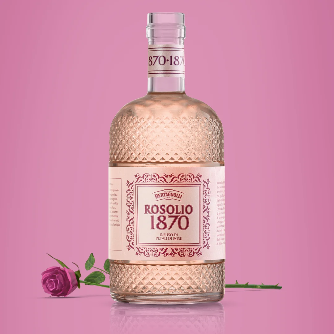 Super Quality Beverage Rose Liqueurs Rosolio 1870 with Gift Box