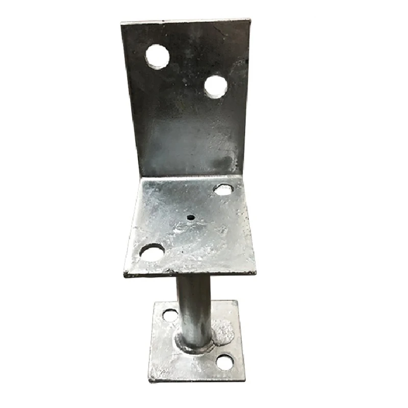 
hot dip galvanized half stirrup timber post support according to AS/NZS 4680 