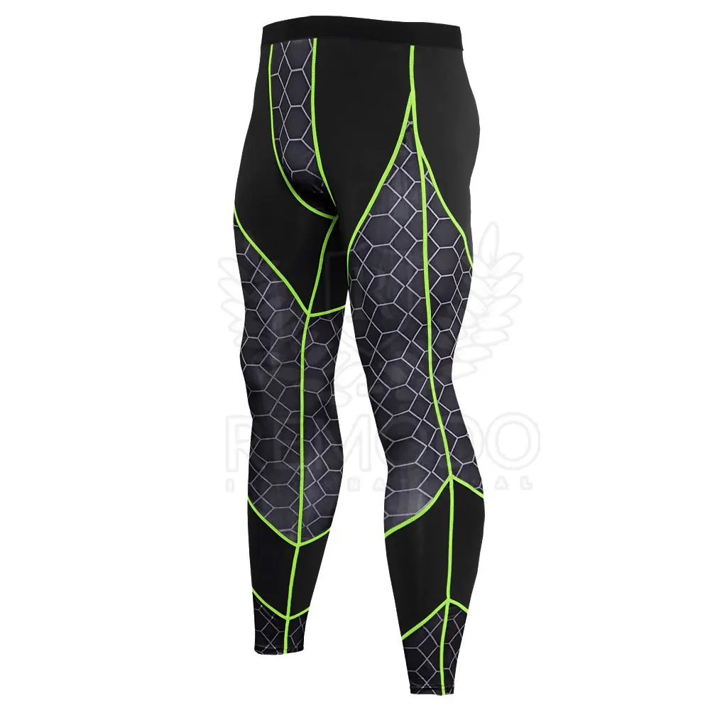 2021 Best Selling Men Gym Tights Compression Training Quick-dry Workout Gym Compression Pants