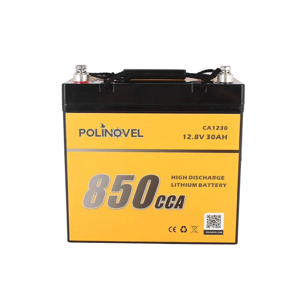 Polinovel 850CCA 12 Volt Audio Lithium Ion Car Battery