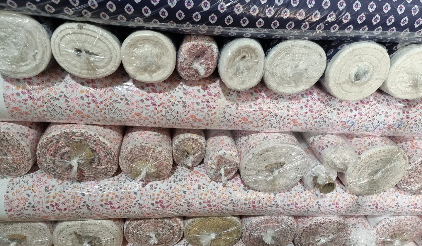 Тканый запас хлопчатобумажной ткани с принтом для постельного белья Корея