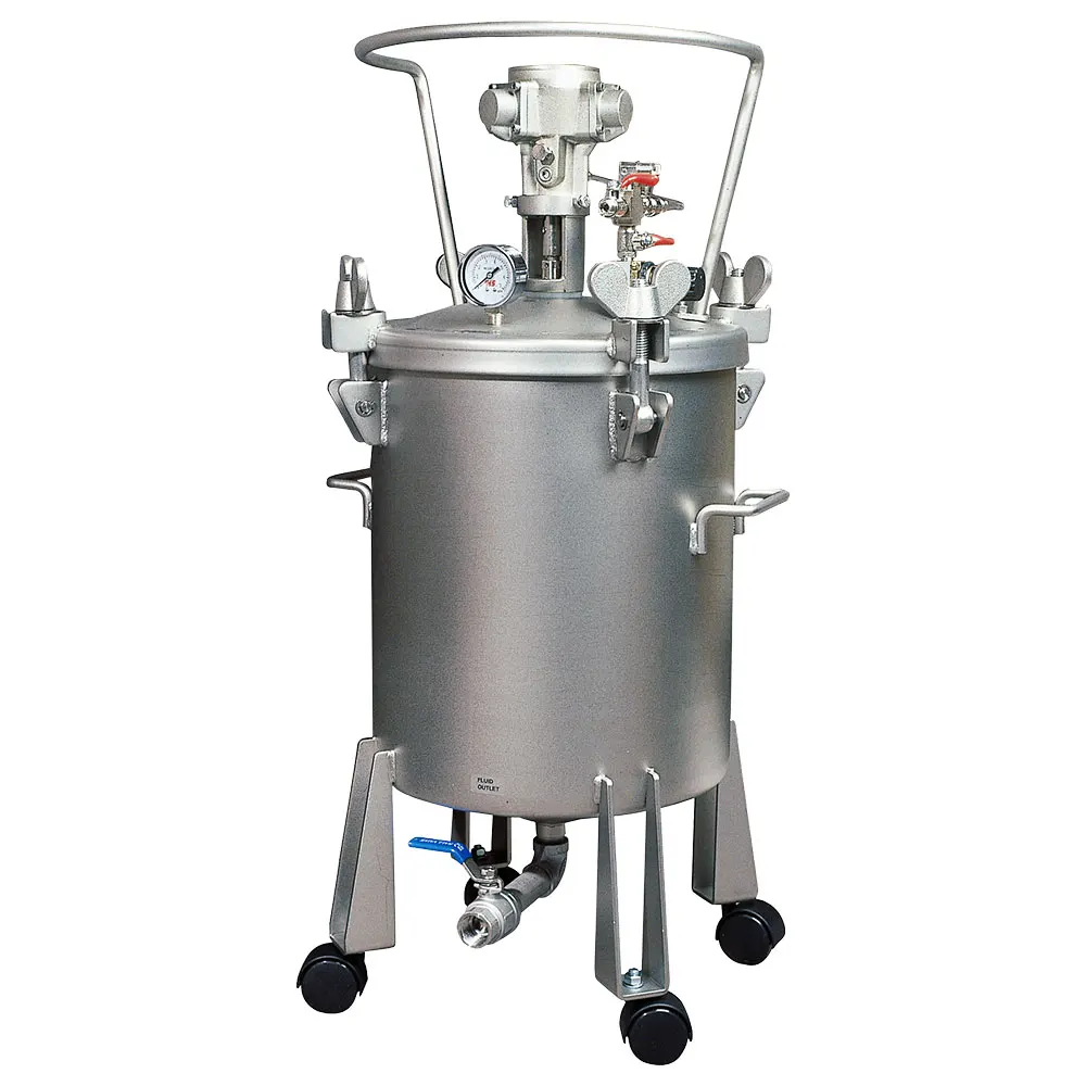 High performance customized stainless steel paint pressure pot tank