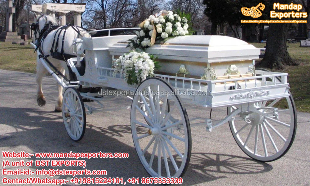 Latest Horse Drawn Funeral Glass Coach Best Black Funeral Horse Drawn Carriage Exclusive Horse Drawn Carriages For Funerals
