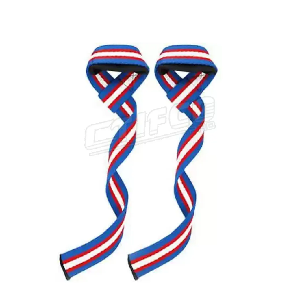 Custom Logo Adjustable Weight Lifting Wrist Straps