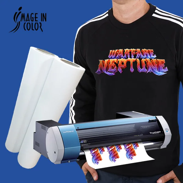 PU Eco Solvent Printable Heat Transfer Film PET Printing Film Paper for Clothing