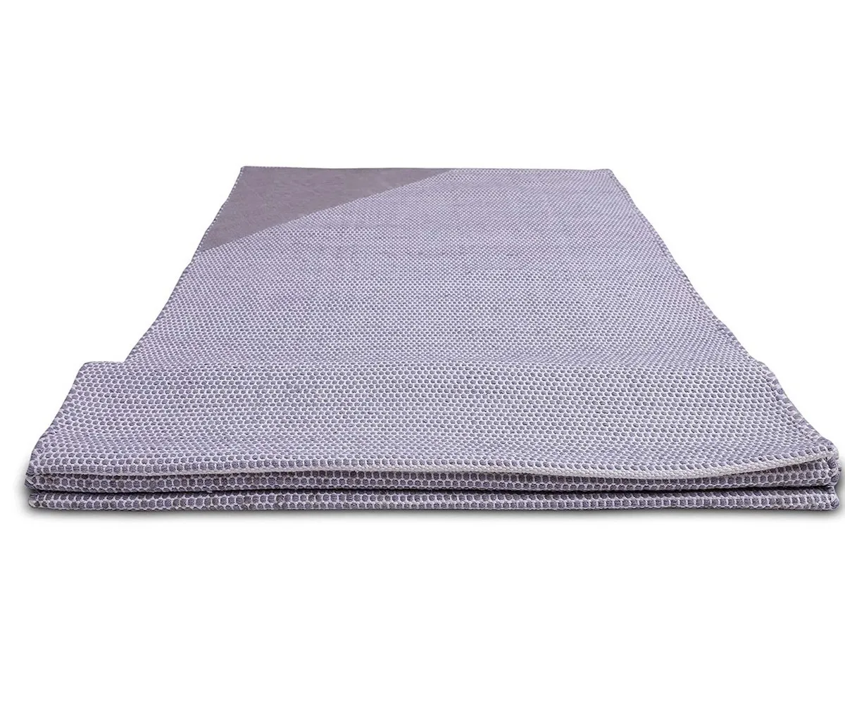 In Stock   custom design Cotton Organic Anti Skid Yoga Mat Special Navy Blue