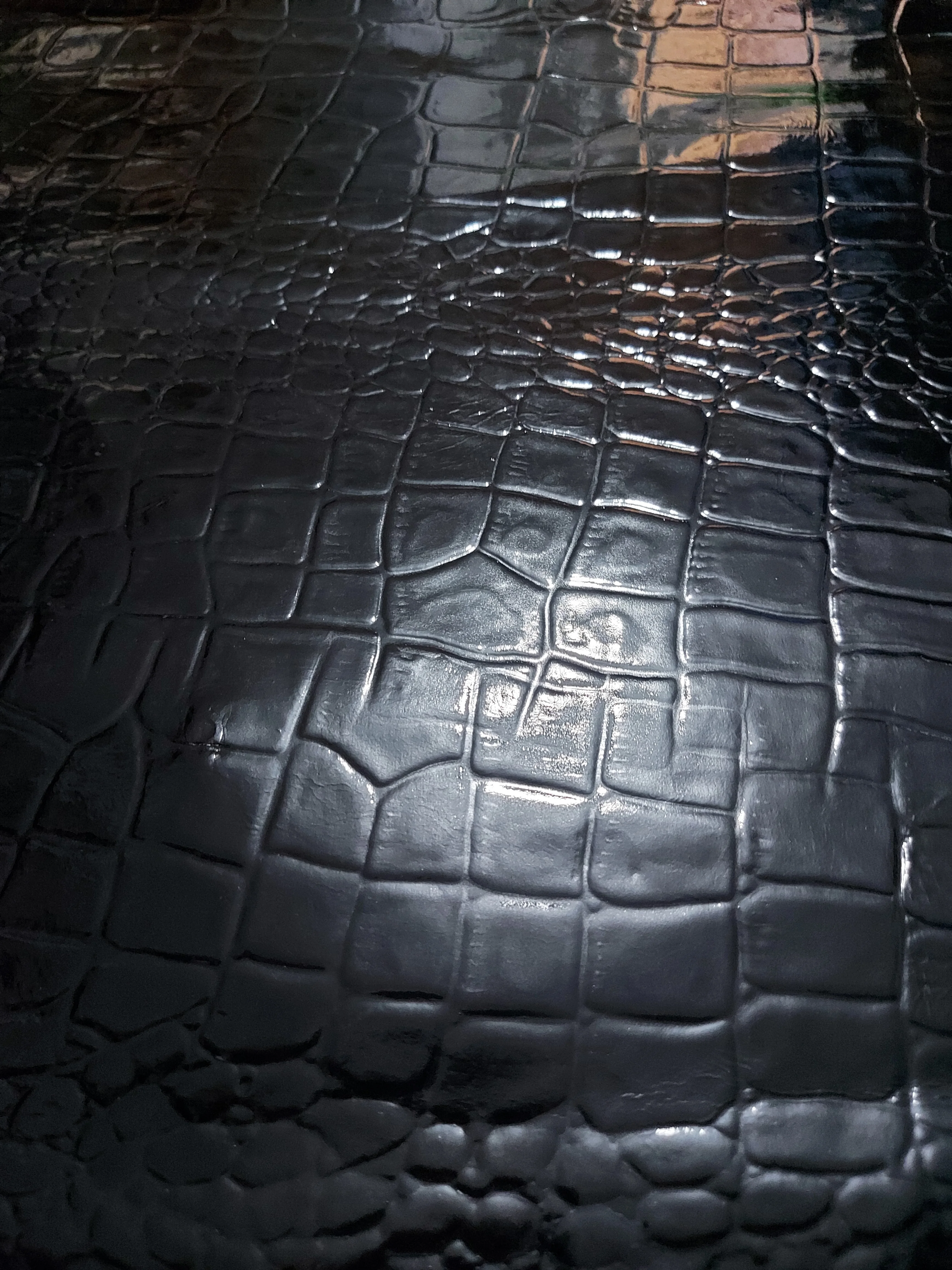 Printed Genuine Cow Leather