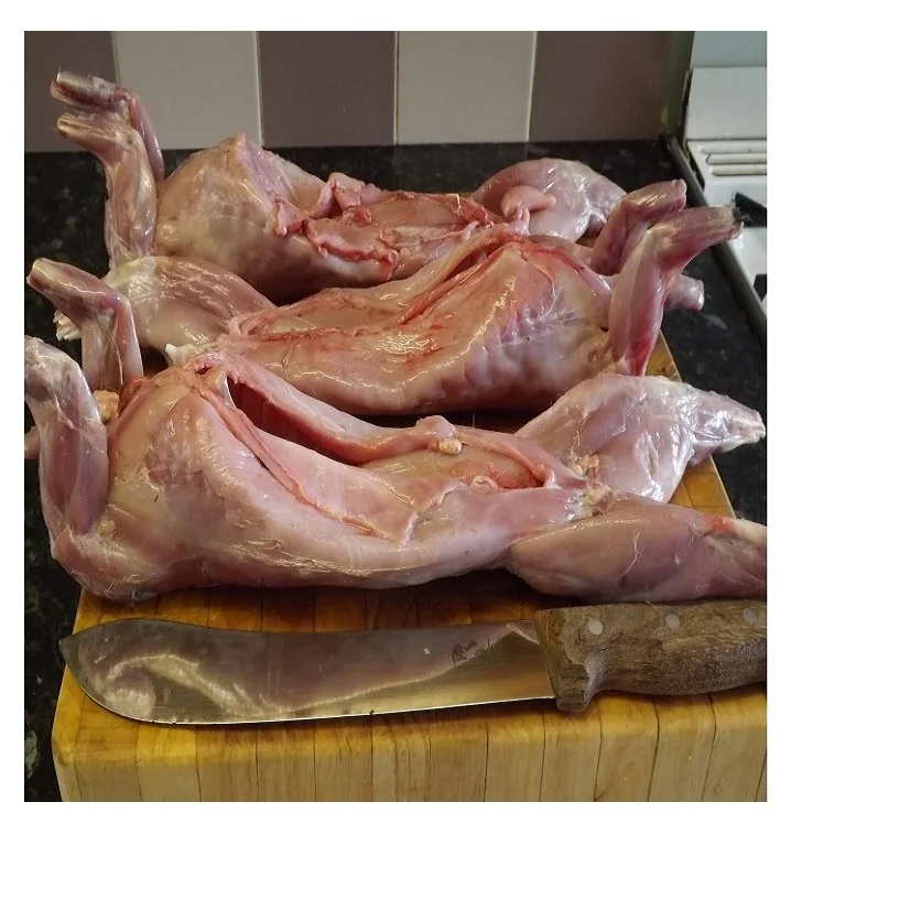  frozen rabbit hindlegs bone in skinless