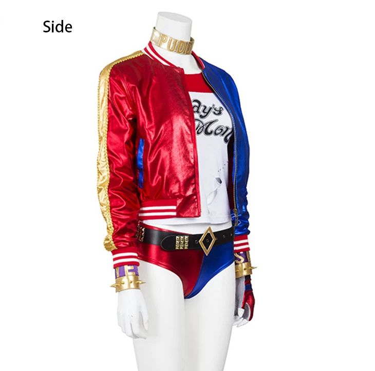 DC Anime/movie cosplay costume harley quinn sexy fancy dress costume