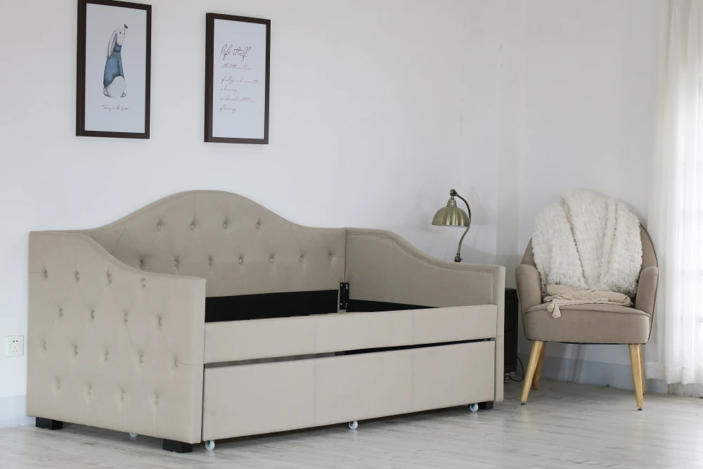 2019 Stephanie Day Bed with Pull Out Under the Bed Storage Drawers