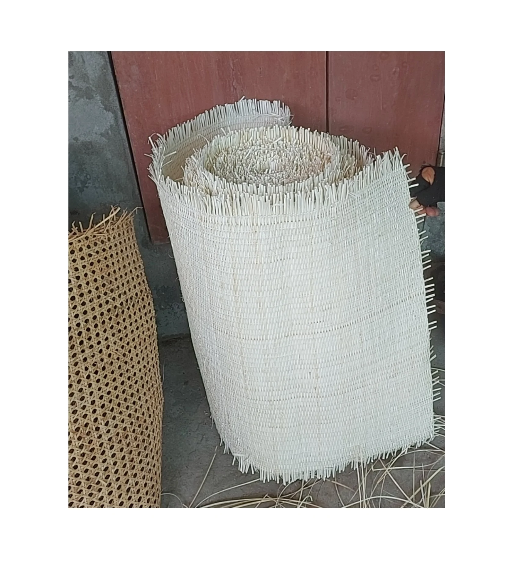 5mm Eco-friendly Paper Closed Rattan Cane Webbing Natural And Bleached Cane Webbing Rolls Furniture Material