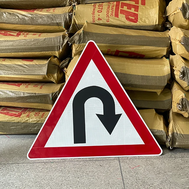 Traffic Warning Signs Triangle Reflector Reflective Aluminum Road Safety Metal Custom Design Regulatory