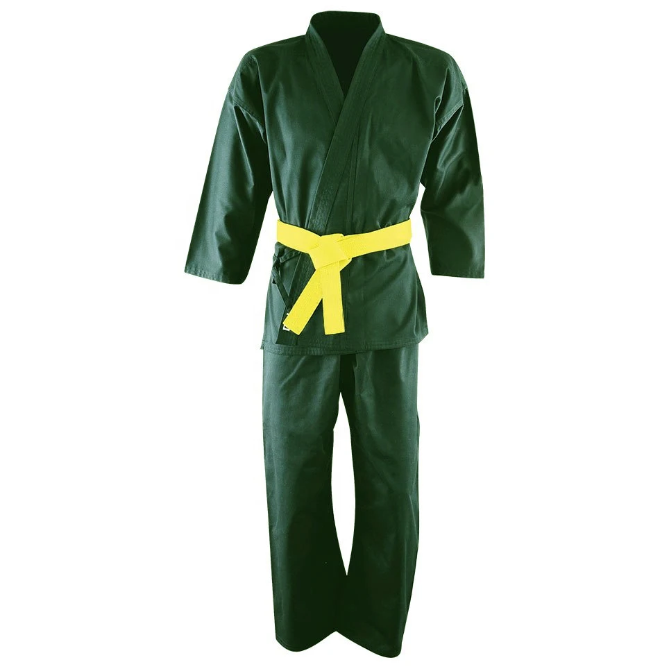 Brazilian Jiu Jitsu Gi for Men & Women In Black Color Cotton Made Kimono J Suits / Uniforms