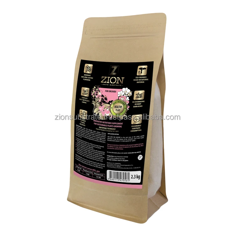 High quality natural mineral plant nutrient substrate for growing orchids does not contain nitrates, potting mix for sale