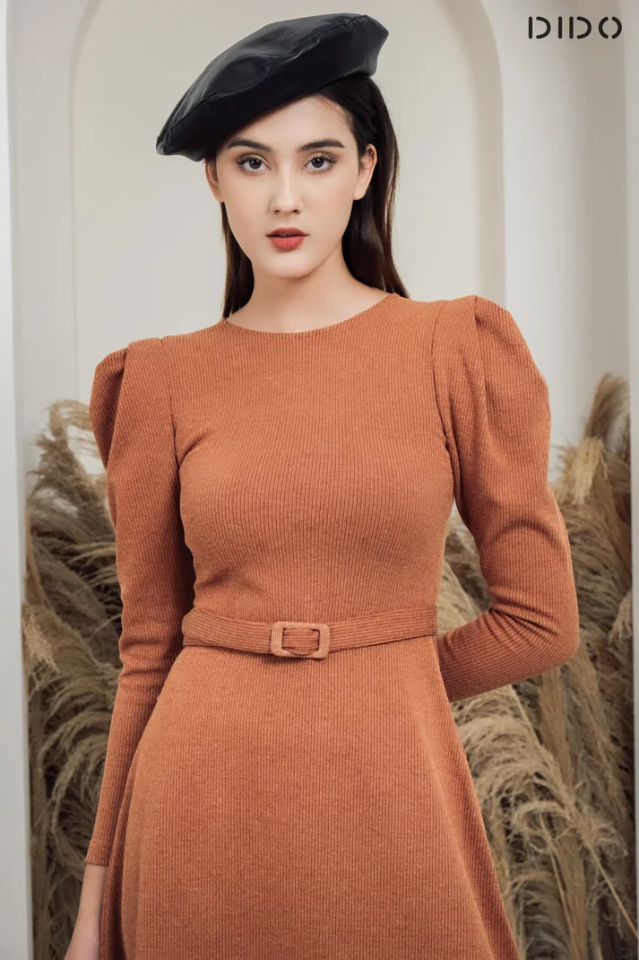 Elegant slim Wholesale Casual Dresses Womens Skirt Outfit Dress Winter Fashion clothing for women from Viet Nam