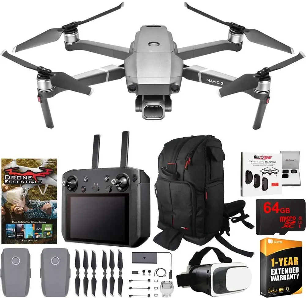 Последняя версия для DJI Mavic 2 Pro или Mavic 2 Zoom ( Mavic Air ) Fly More Combo с камерой Hasselblad 4K RC Quadcopter Drone
