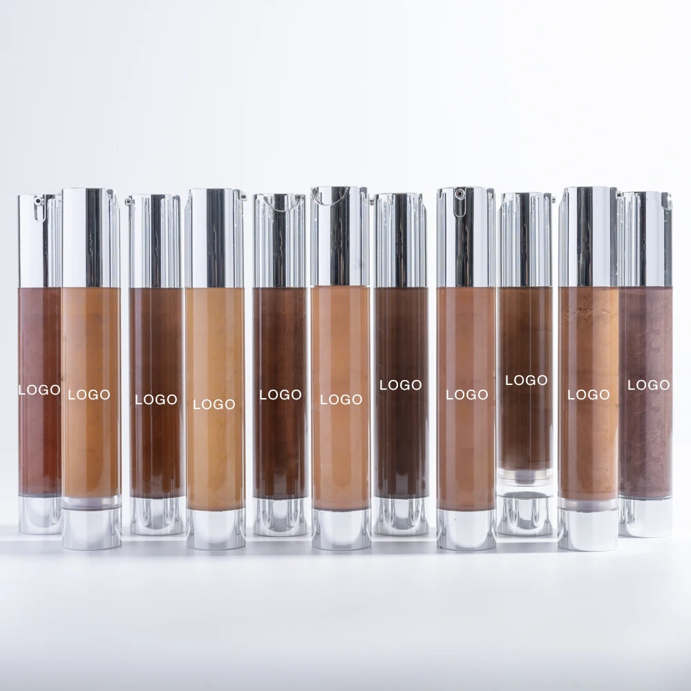 Matte Foundation Private Label OEM ODM Wholesale Foundation Bottle Packaging Full Coverage Waterproof Foundation