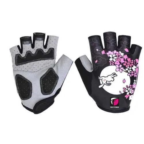 
Custom Women Wholesale Motorcycle White Lycra Tactical Leather Cycling Motorbike Gloves for Riding 