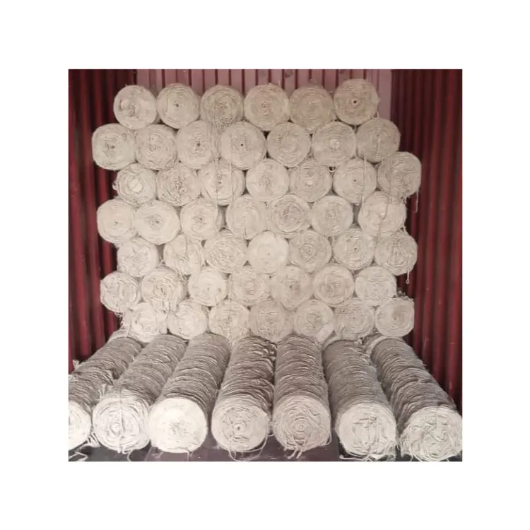 Высококачественный топ продаж 100% рулон ткани из джута хессиань для глобальных покупателей для питомника и упаковочного материала