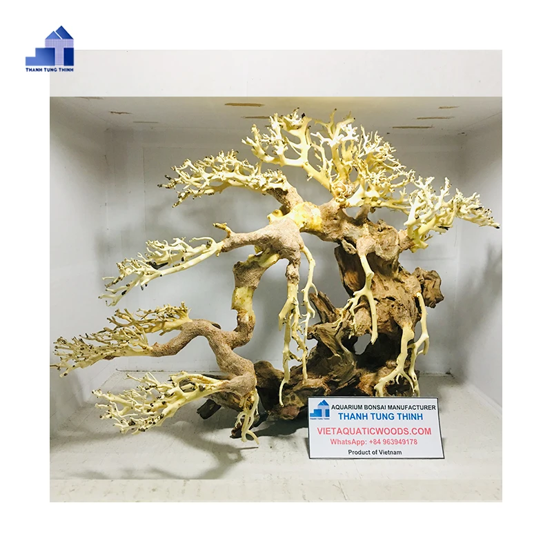 Высокопоставленная древесина коряги бонсай оптовая продажа аксессуары для украшения аквариума WhatsApp + 84 961005832