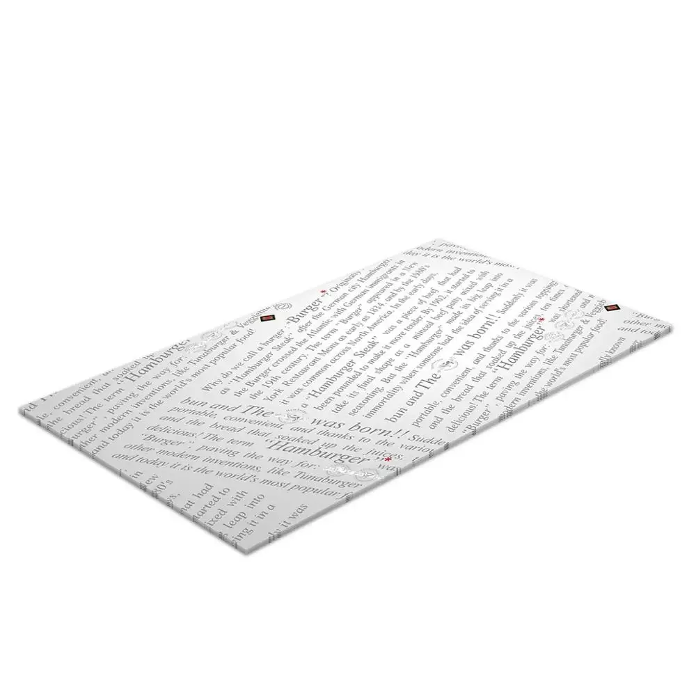 
Al Bayader aluminum coated burger wrap sandwich paper 