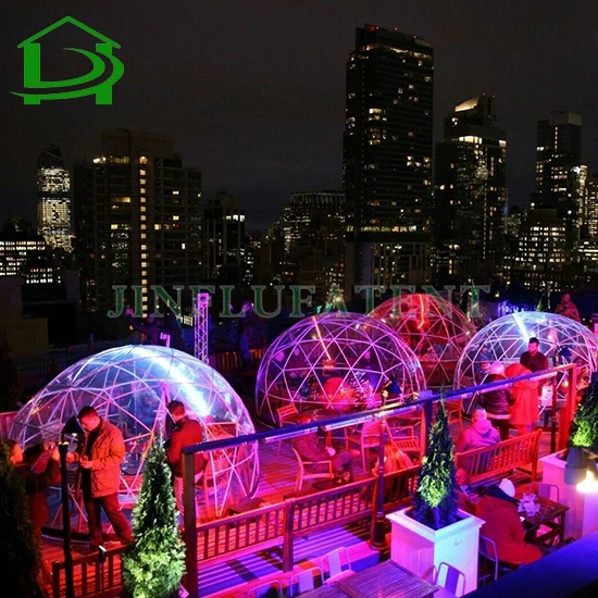 Igloo прозрачная купольная палатка наружный купол для ресторана