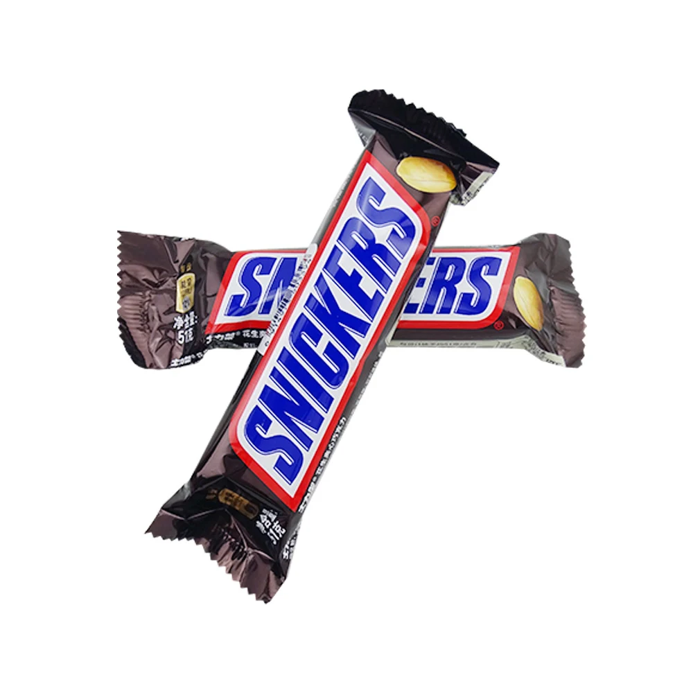 Mars snickers Original Single 50g - Peanut chocolate candy bar.