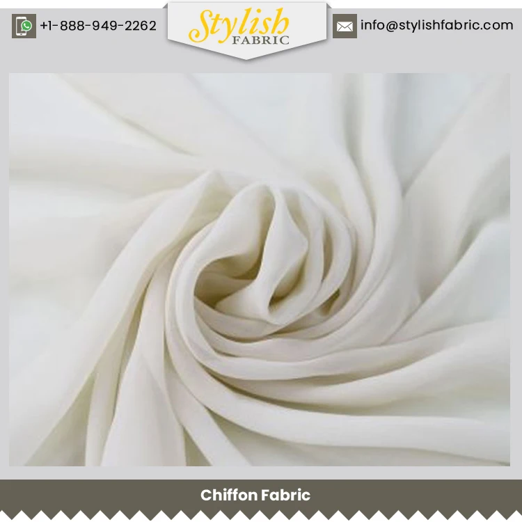 Huge Demand on Best Selling Optimum Quality 100% Polyester Chiffon Fabric for Wholesale