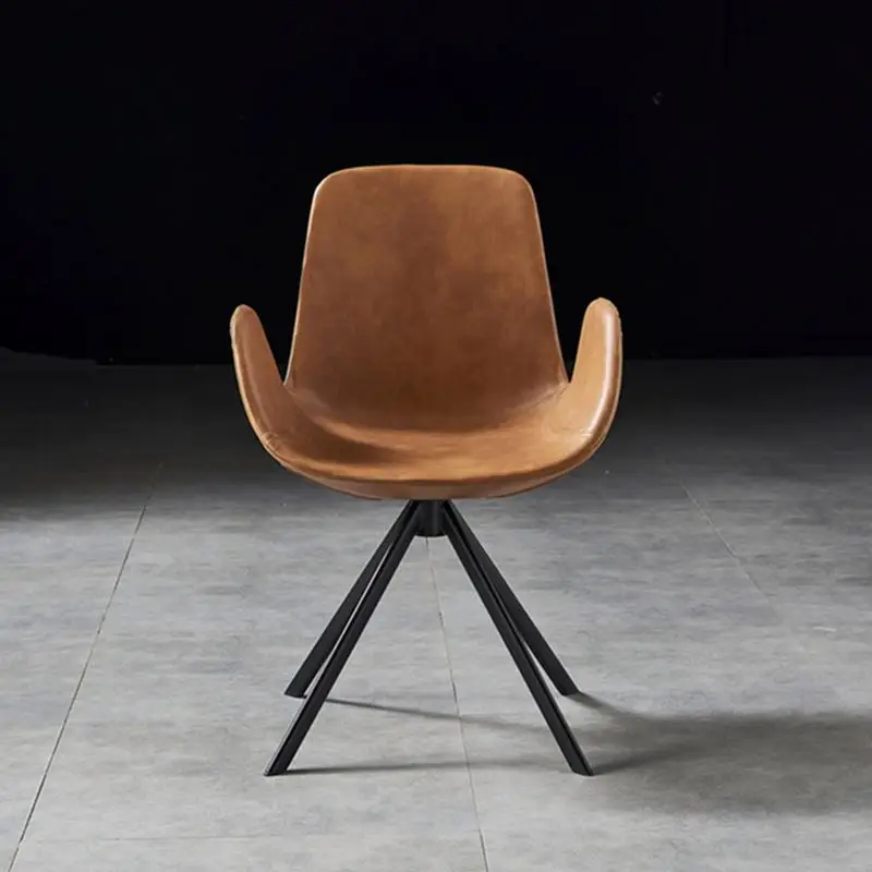 modern bow shape PU Leather  Good quality wholesale malaysia furniture dining room chair