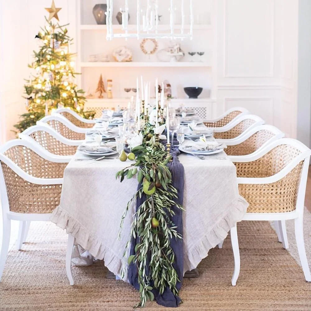 Vietnam Furniture Supplier OEM Elegant Designs Dining Wood and Cane Chair