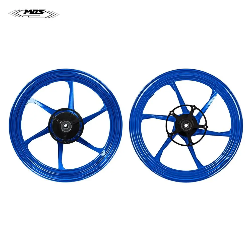 MOS Forged Aluminum Alloy Motorcycle Rim Wheel for Yamaha YZF R3 / YZF R25 ABS (RF6 Glossy Color)