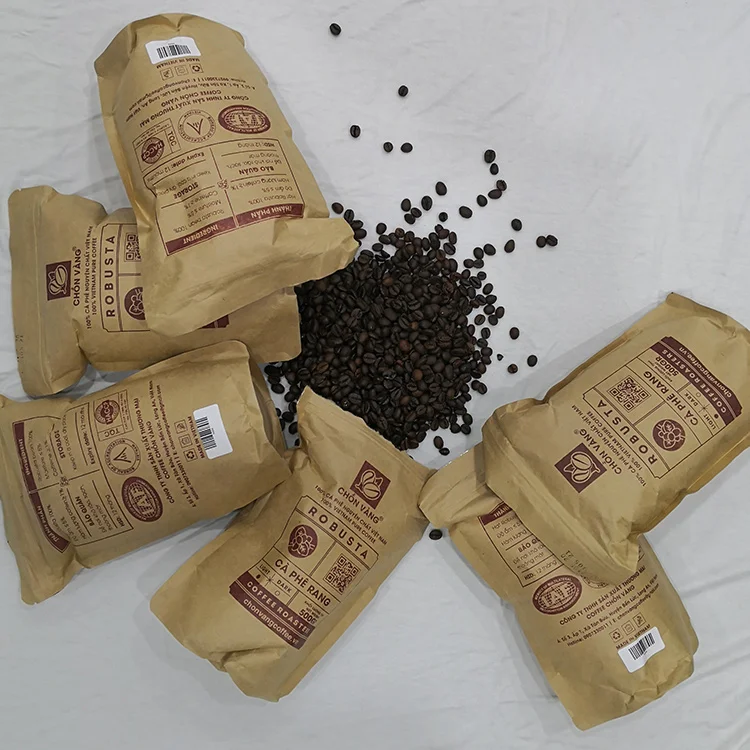 Хороший продукт для домашнего кофе, импортные кофейные Зеленые зерна Robusta