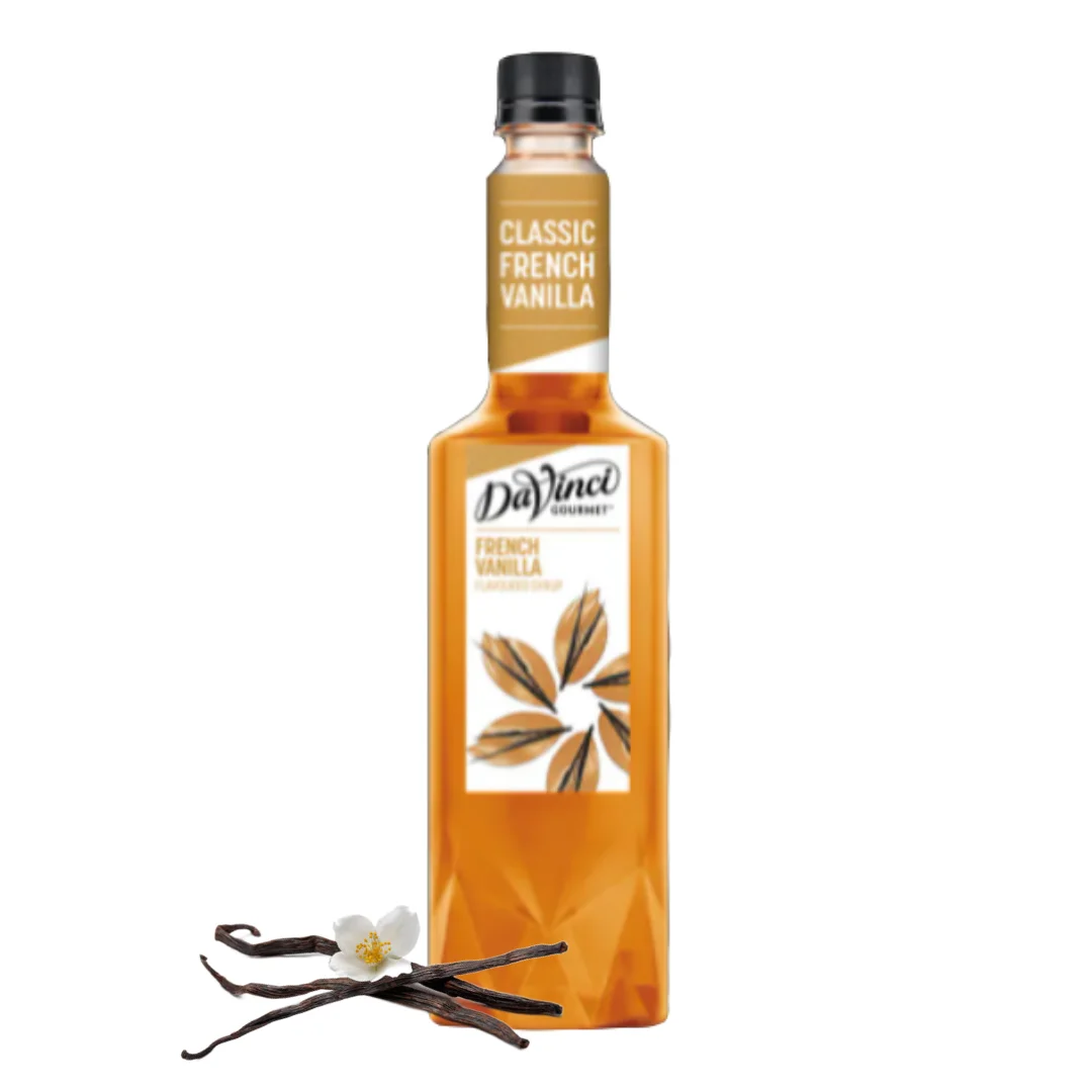 Ready To Ship LMC Taiwan Supplier DaVinci Classic French Vanilla Flavored Syrup for Coffee Milk Tea Bubble Tea