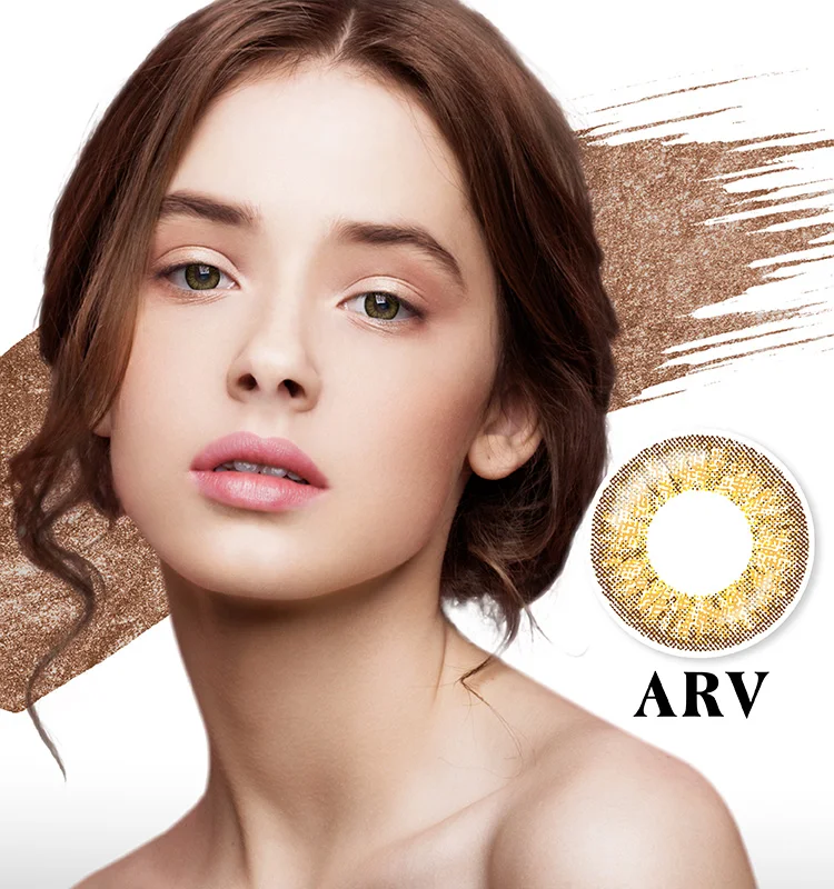  Качественные контактные линзы для ежедневного использования с натуральным дымчатым цветом