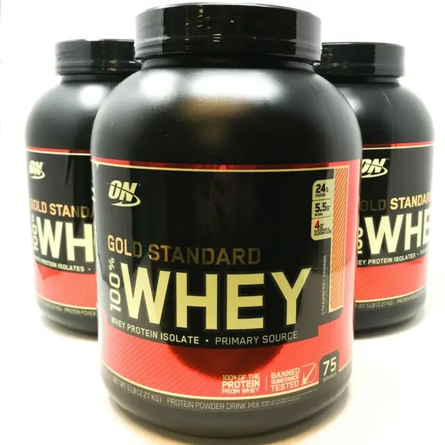 
5lbs Gold Standard Whey Protein 