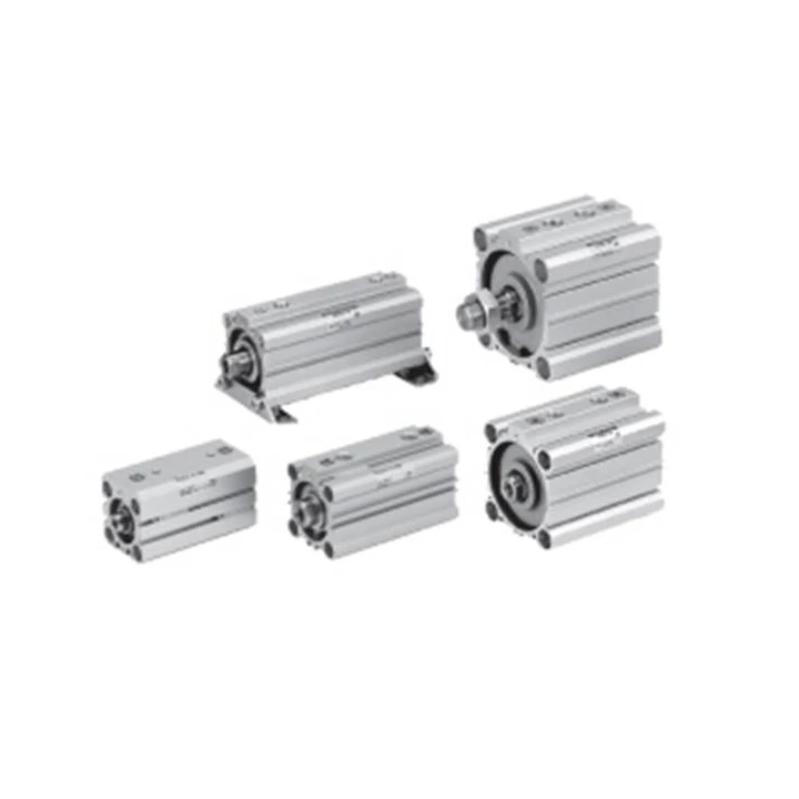 
quick shipment RDQB series SMC 20 to 100 mm Linear Guide Pneumatic Compact Air Cushion Cylinder 