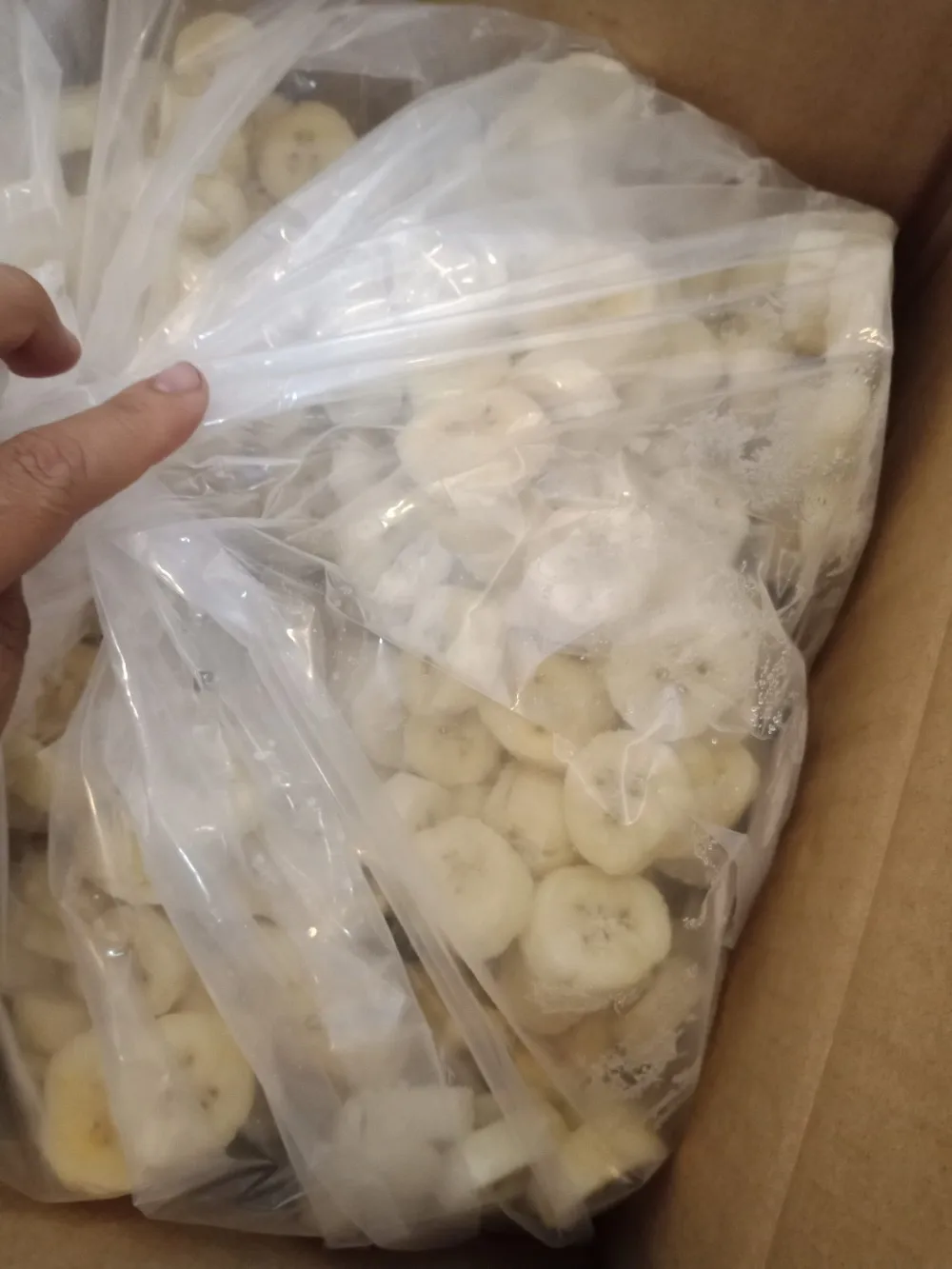 FROZEN BANANA FOR SMOOTHIE / IQF Frozen Banana Slices