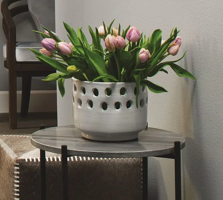 Большой широкий горшок рождественские вазы для цветочной композиции украшения дома офиса и отеля