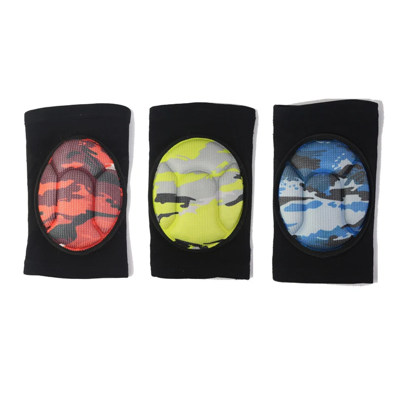 custom pattern sponge nylon elbow knee pads fitness football volleyball knee pads