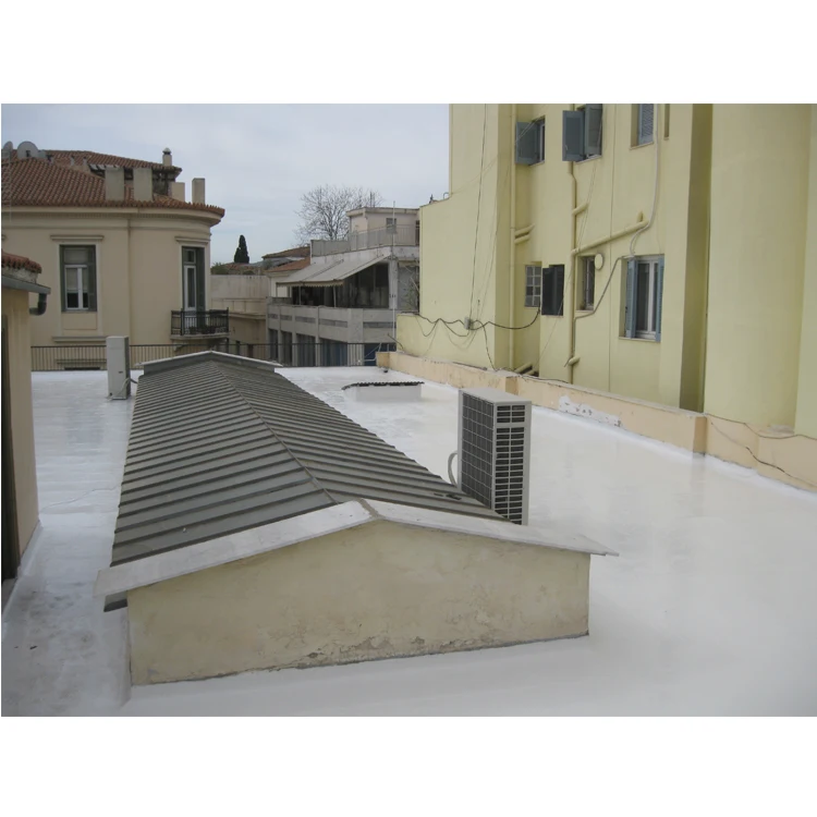 Полиуретановая жидкая гидроизоляционная мембрана в течение 15 лет-устойчив к воздействию на температуру до-30 градусов по Цельсию и накапливания воды