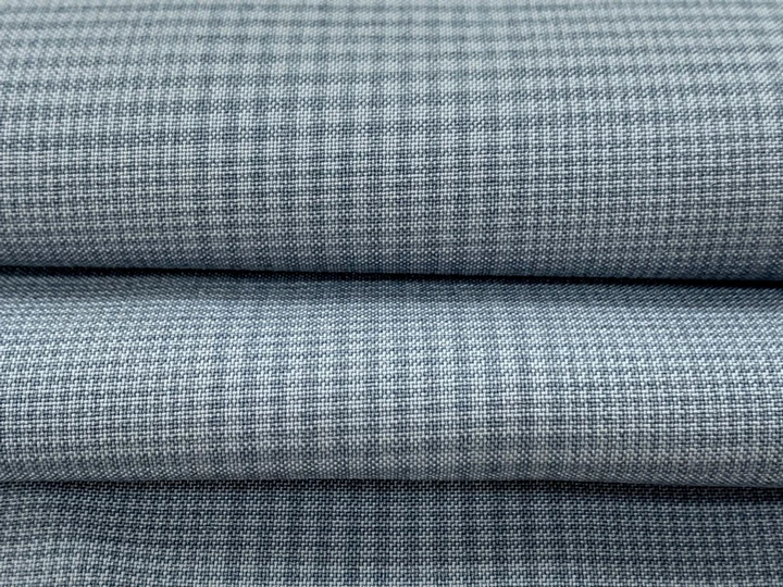 
STOCK SALE 100% Polyester Fabric Plaid Woven Fabric for Shirt Suit Pants Coat Clothing Clothes 